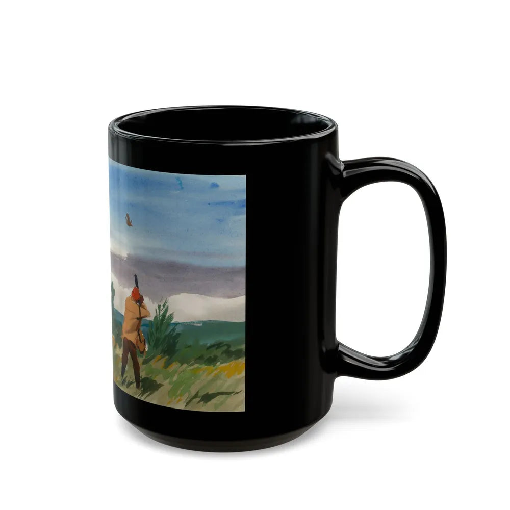 Country Life (3) - Black Coffee Mug-Go Mug Yourself