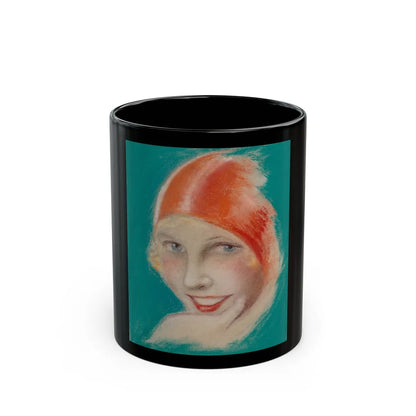 Blonde Beauty - Black Coffee Mug-11oz-Go Mug Yourself