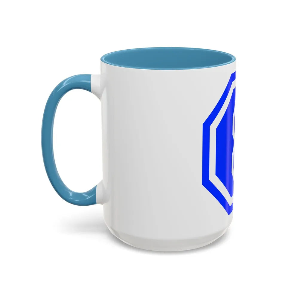 VIII Corps (U.S. Army) Accent Coffee Mug-Go Mug Yourself