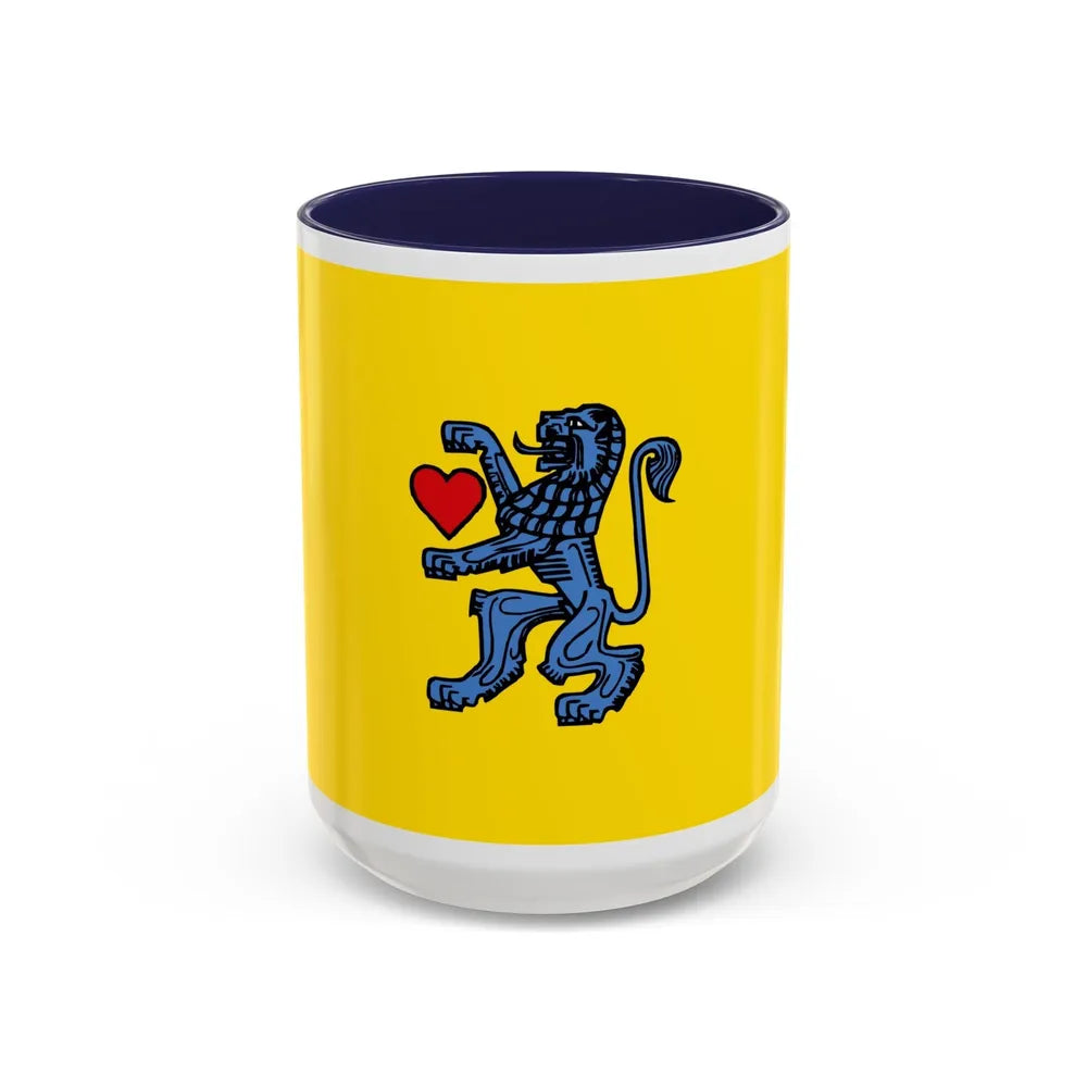 Flag of Celle Germany - Accent Coffee Mug-15oz-Navy-Go Mug Yourself