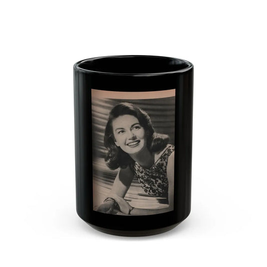 Janette Scott #54 - Life Story+Glamour Photos #38 Fans Star Library - Glamour Photo #2 (Vintage Female Icon) Black Coffee Mug-15oz-Go Mug Yourself