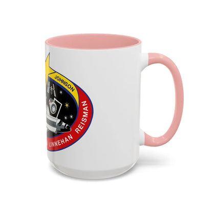 STS 123 (NASA) Accent Coffee Mug-Go Mug Yourself