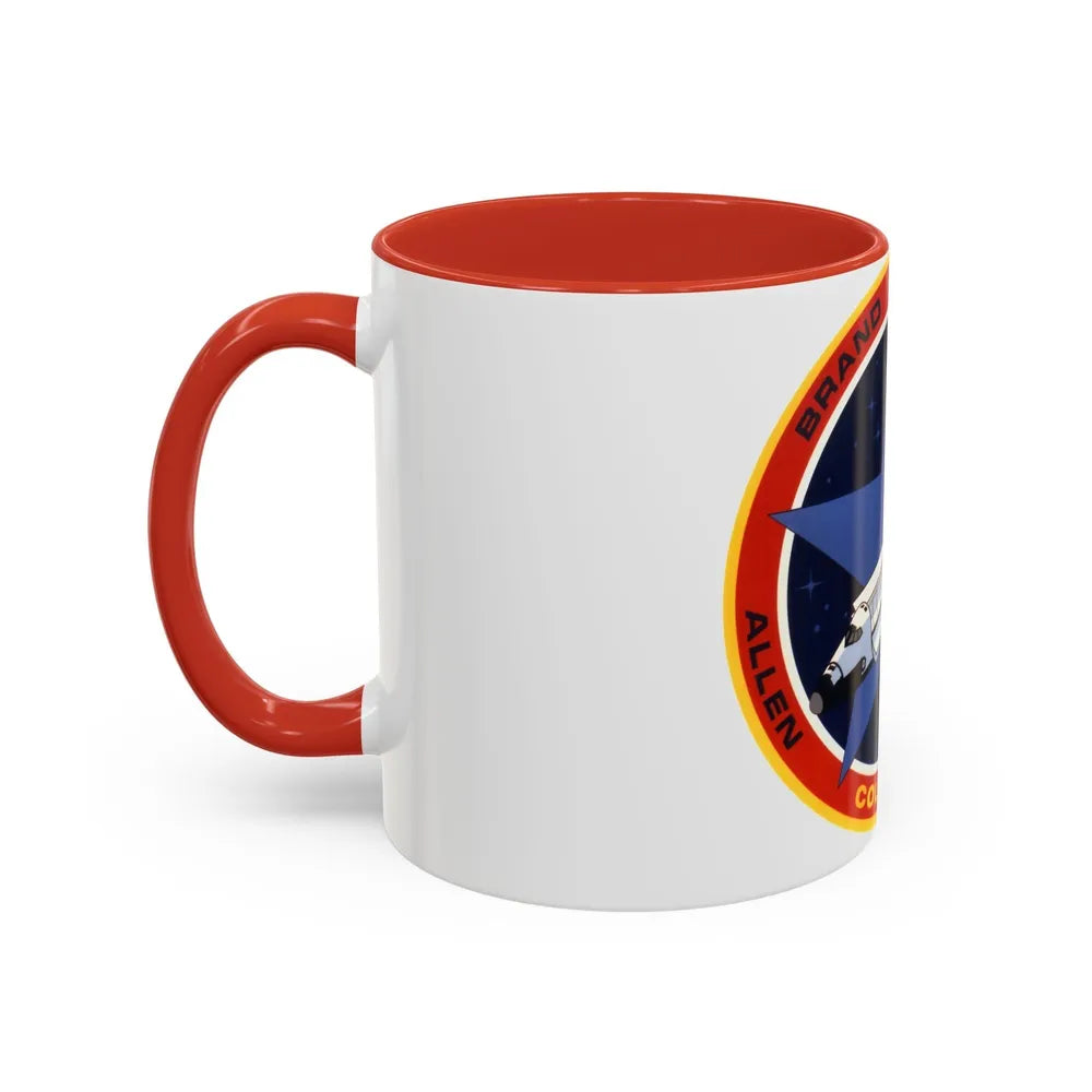 STS 5 (NASA) Accent Coffee Mug-Go Mug Yourself