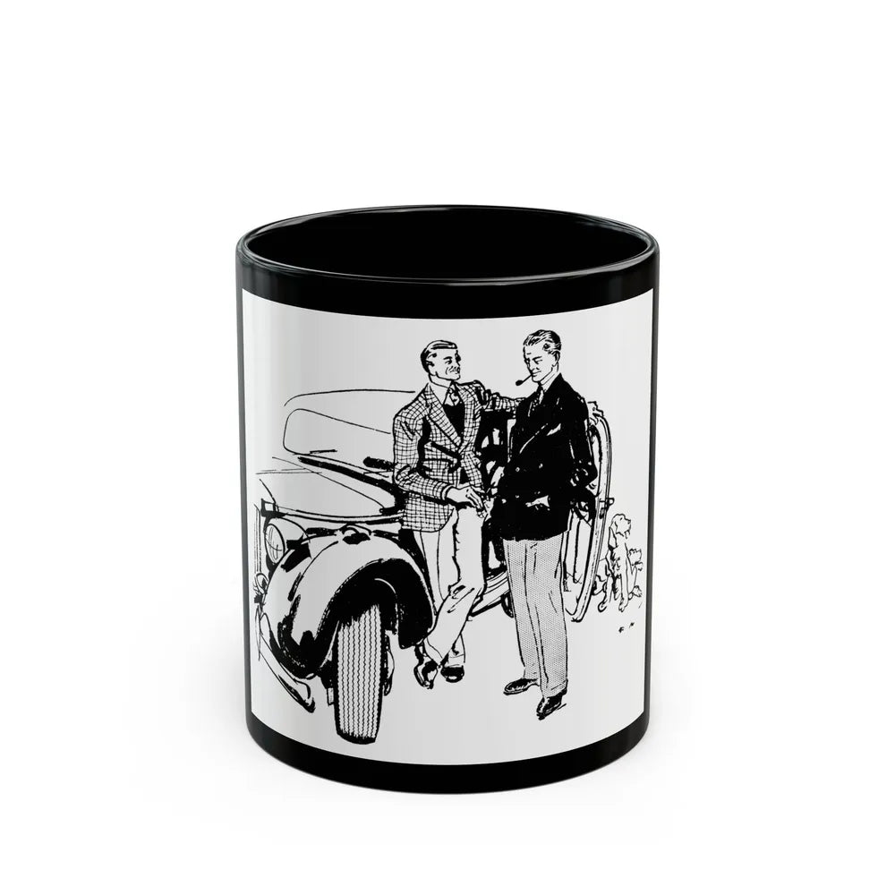 Firestone advertisement, 1948 - Black Coffee Mug-11oz-Go Mug Yourself