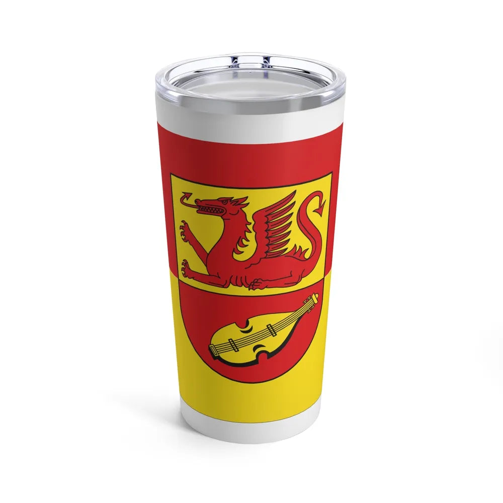 Flag of Alzey Worms Germany - Tumbler 20oz-20oz-Go Mug Yourself