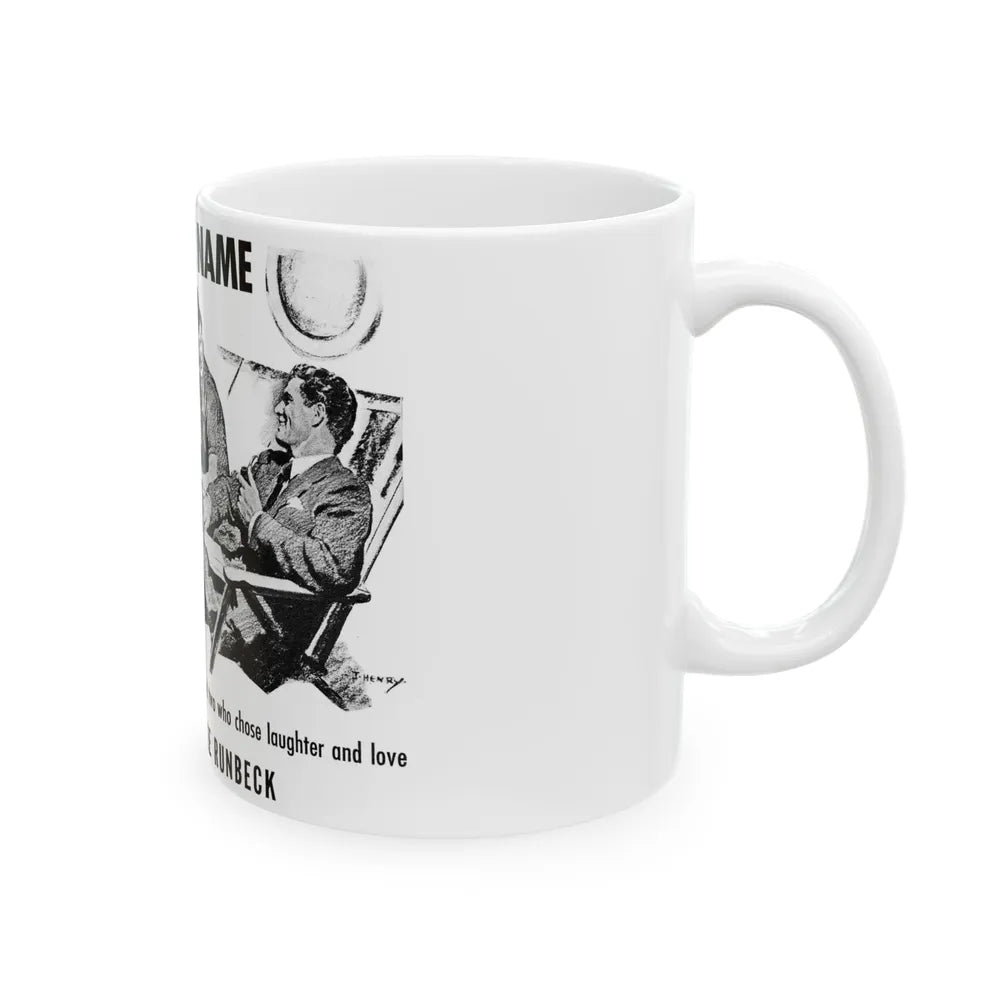 Fun In Your Name, Liberty, November 26, 1938 - White Coffee Mug-Go Mug Yourself