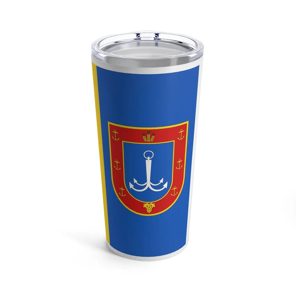 Flag of Odessa Oblast Ukraine - Tumbler 20oz-20oz-Go Mug Yourself