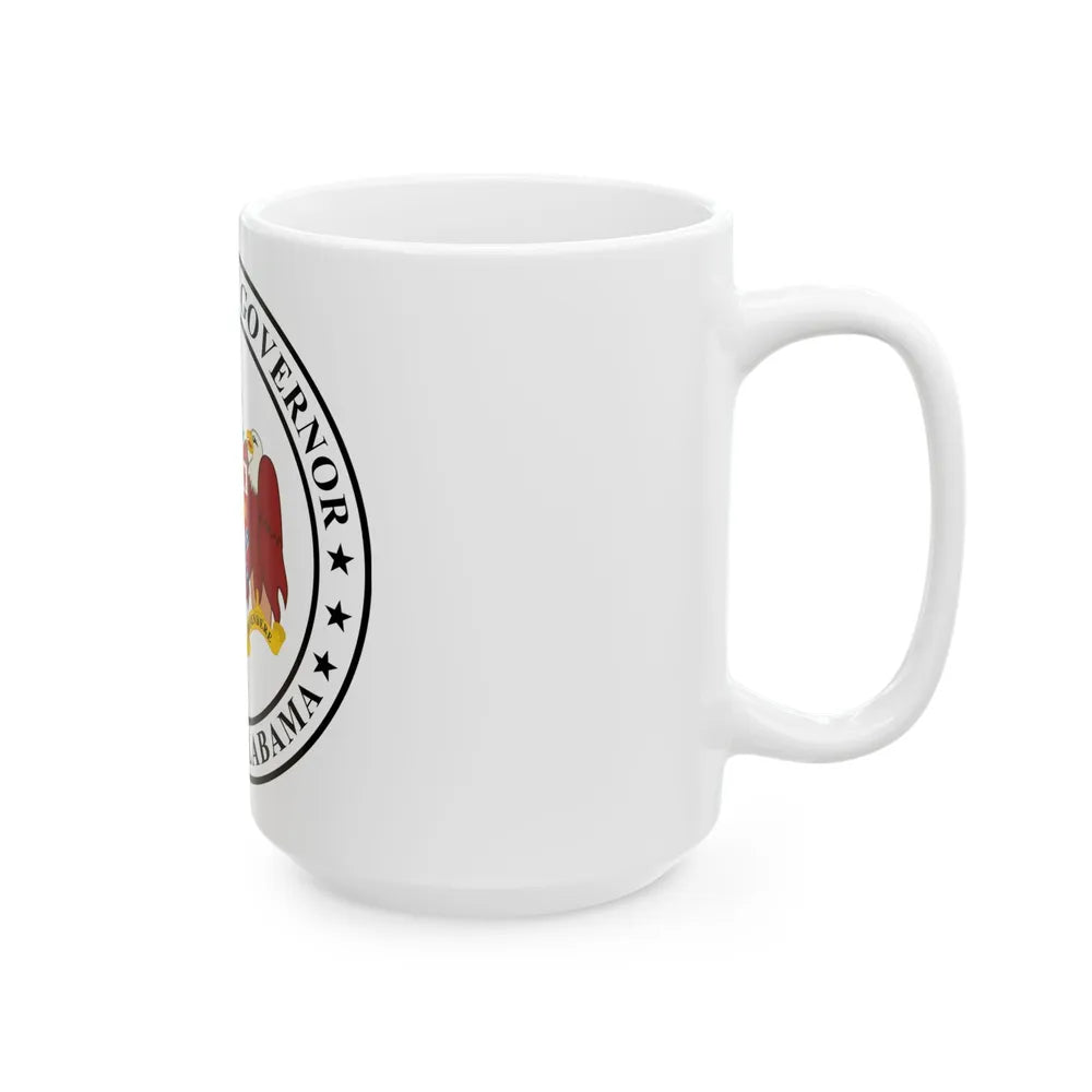 Governor of Alabama - White Coffee Mug-Go Mug Yourself