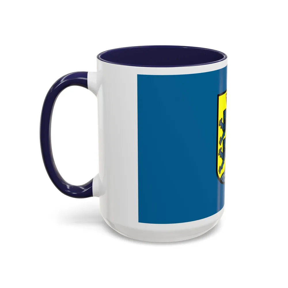 Flag of Flensburg Germany - Accent Coffee Mug-Go Mug Yourself