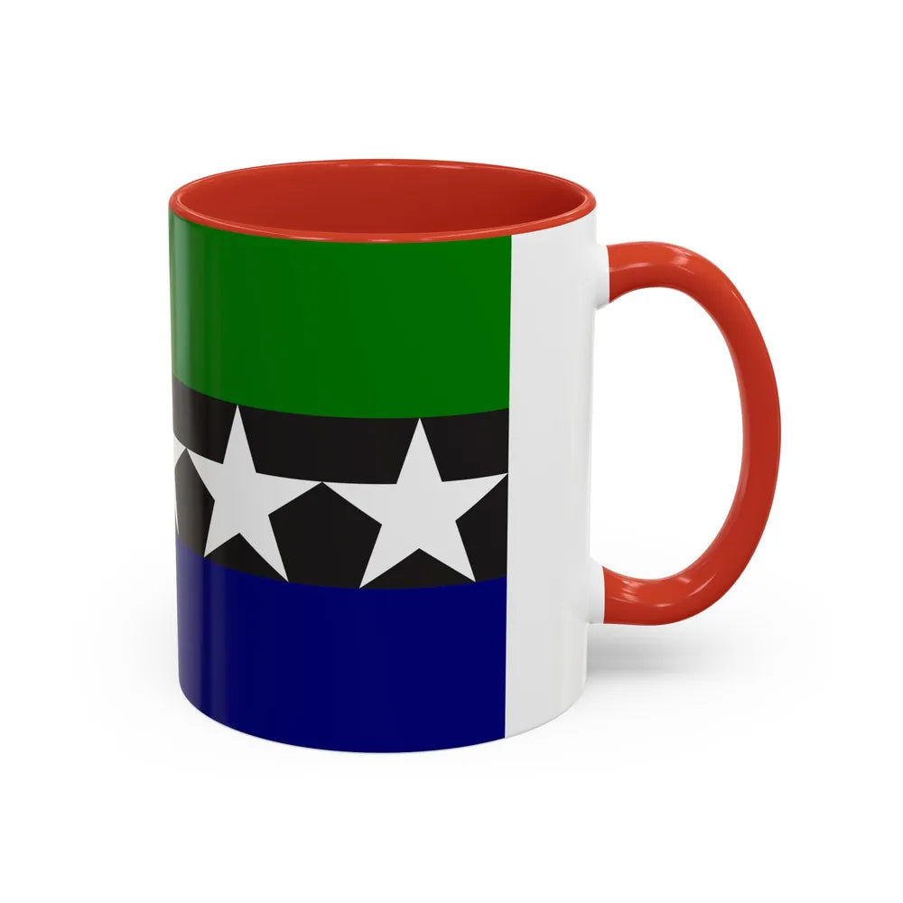 Flag of Aimeliik Palau - Accent Coffee Mug-Go Mug Yourself