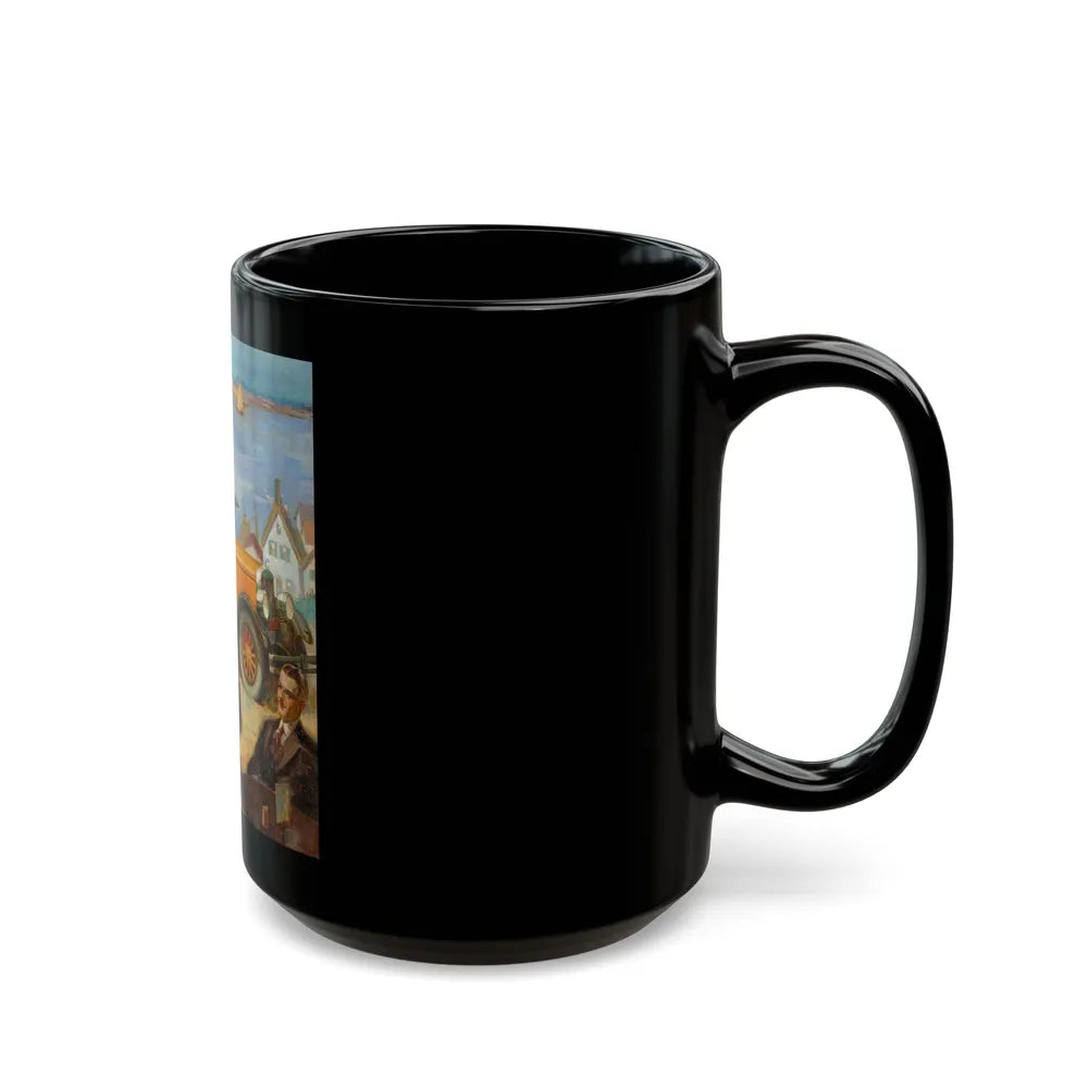 Car advertisement - Black Coffee Mug-Go Mug Yourself