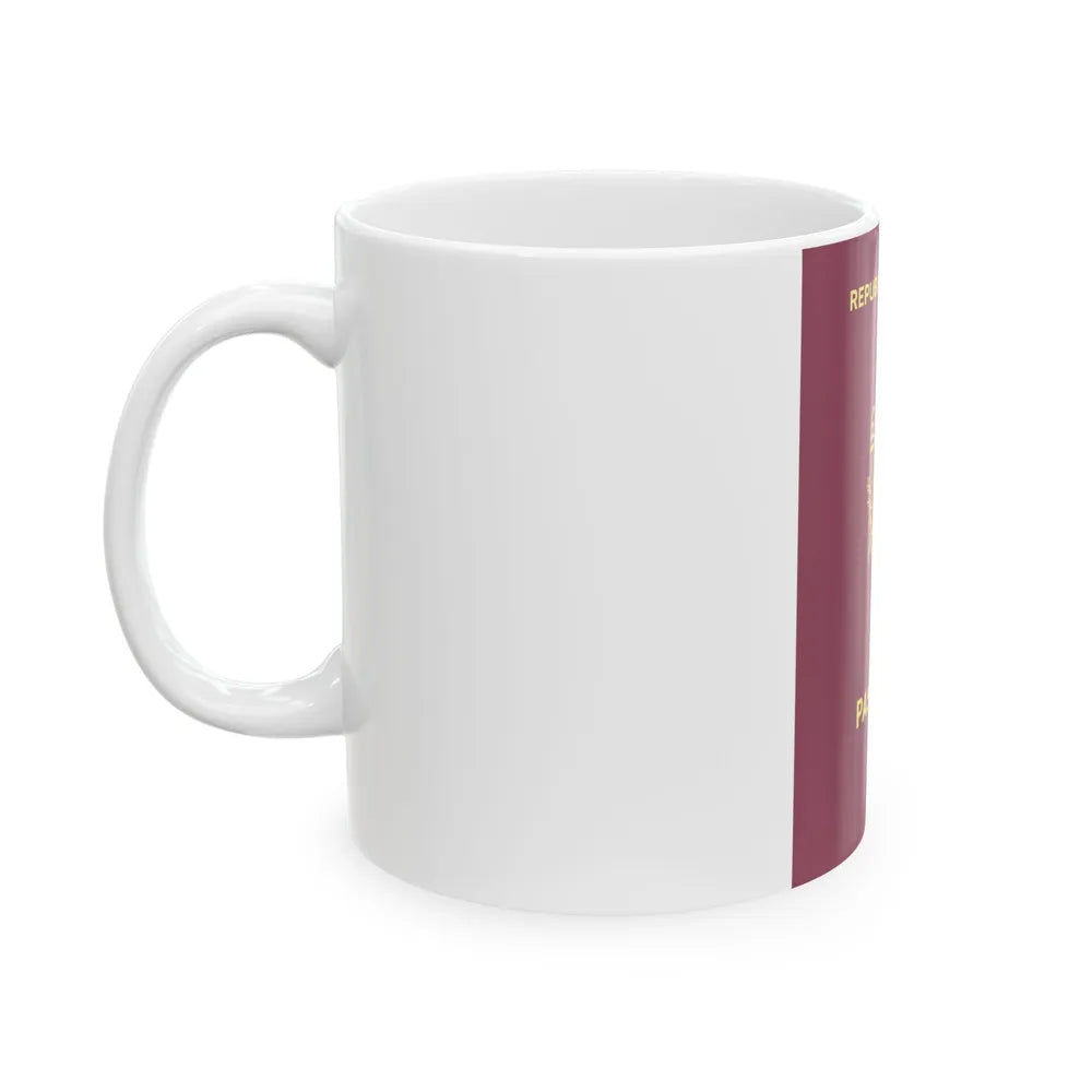 Moldova Passport - White Coffee Mug-Go Mug Yourself