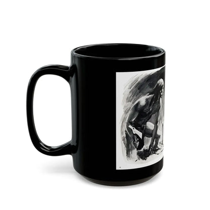 Death of a Dog Soldier, Valor magazine, November1968 - Black Coffee Mug-Go Mug Yourself