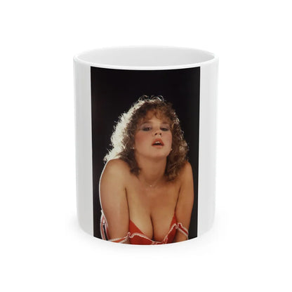 Linda Blair #234 (Vintage Female Icon) White Coffee Mug-11oz-Go Mug Yourself