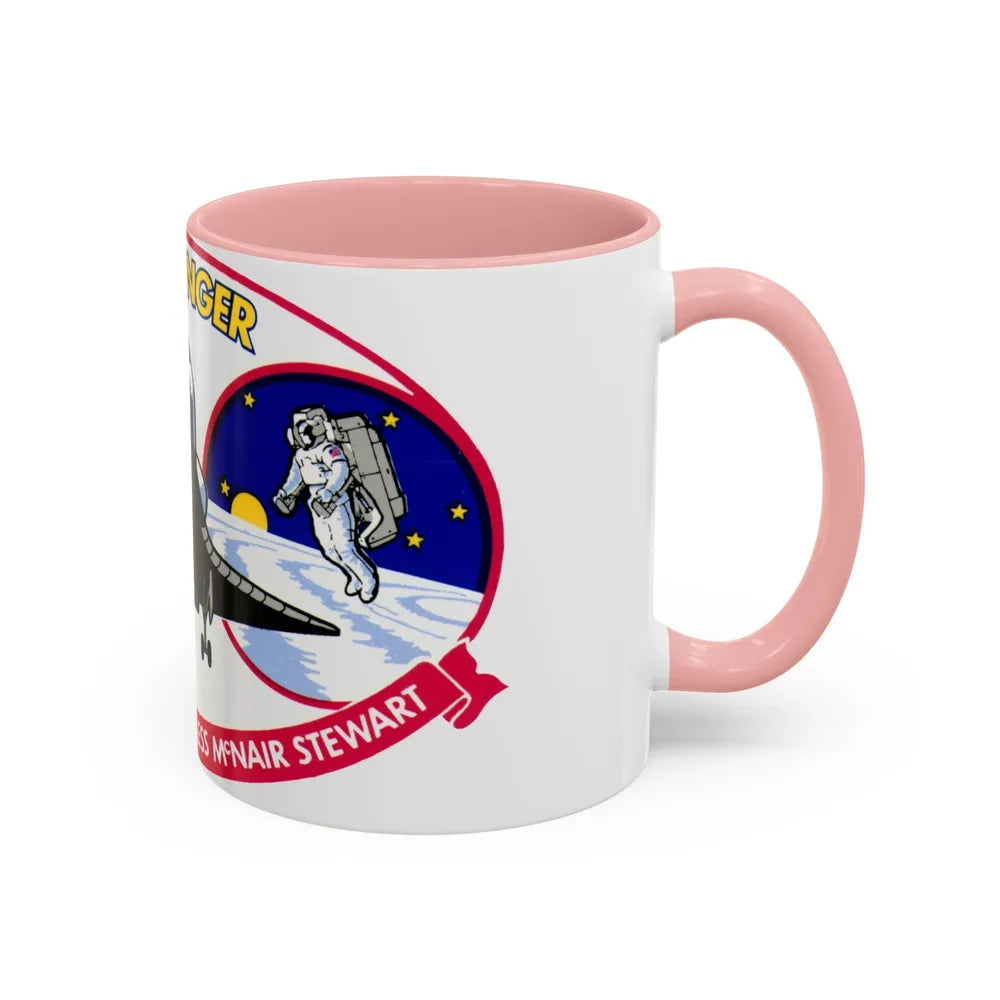 STS 41 b (NASA) Accent Coffee Mug-Go Mug Yourself