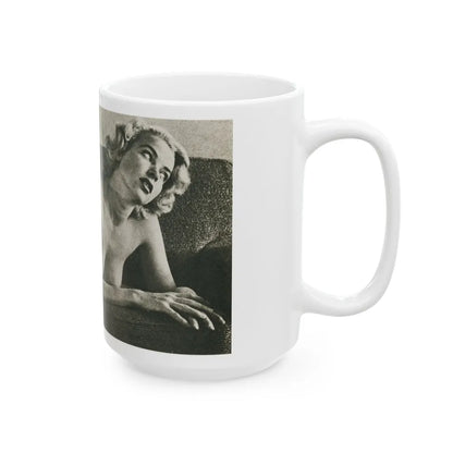 Eve Meyer #44 (Vintage Female Icon) White Coffee Mug-Go Mug Yourself