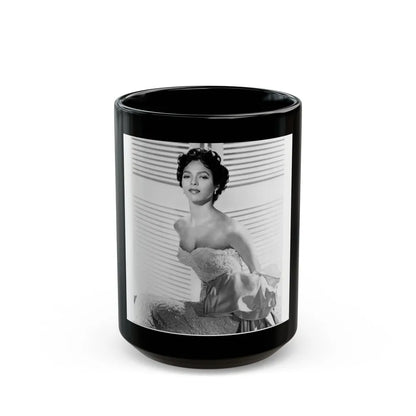 Dorothy Dandridge #71 (Vintage Female Icon) Black Coffee Mug-15oz-Go Mug Yourself