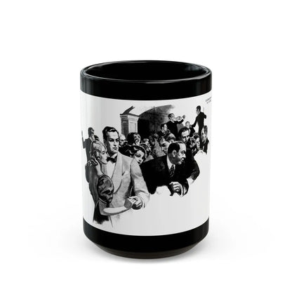 Ghost In The Wind, Liberty magazine, October 31, 1936 - Black Coffee Mug-15oz-Go Mug Yourself