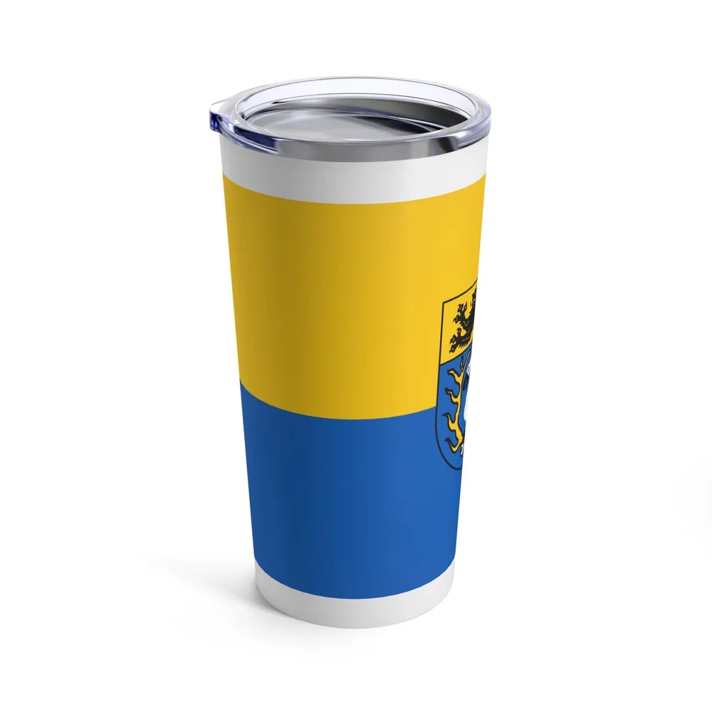 Flag of Aachen Germany - Tumbler 20oz-Go Mug Yourself