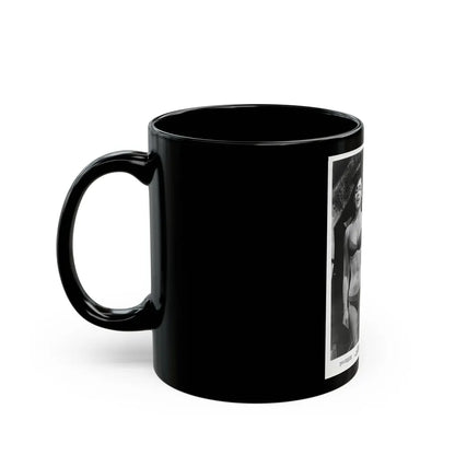 Gila Golan #80 (Vintage Female Icon) Black Coffee Mug-Go Mug Yourself