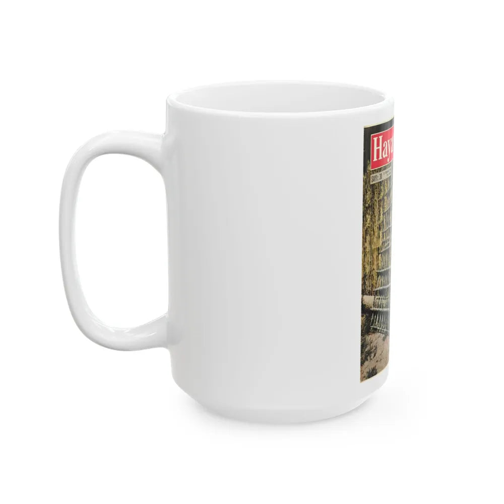 Terry Moore #166 - Mag. Cover (Vintage Female Icon) White Coffee Mug-Go Mug Yourself