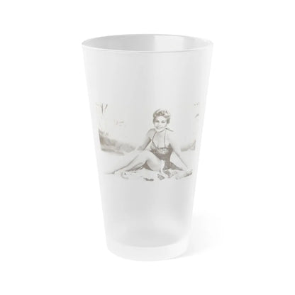 Kim Novak #195 (Vintage Female Icon) Frosted Pint 16oz-16oz-Frosted-Go Mug Yourself