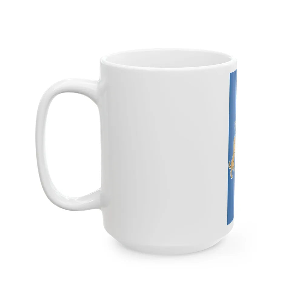 Flag of the Canary Islands Spain - White Coffee Mug-Go Mug Yourself