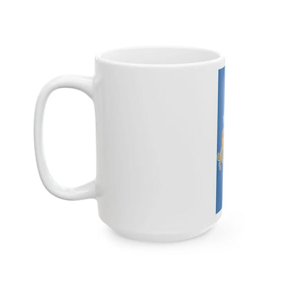 Flag of the Canary Islands Spain - White Coffee Mug-Go Mug Yourself