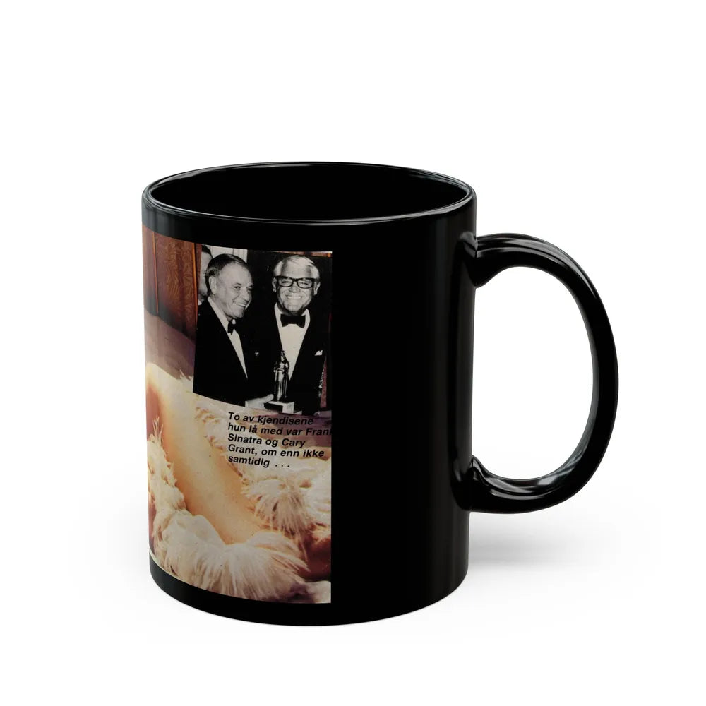 Kim Novak #255 (Vintage Female Icon) Black Coffee Mug-Go Mug Yourself