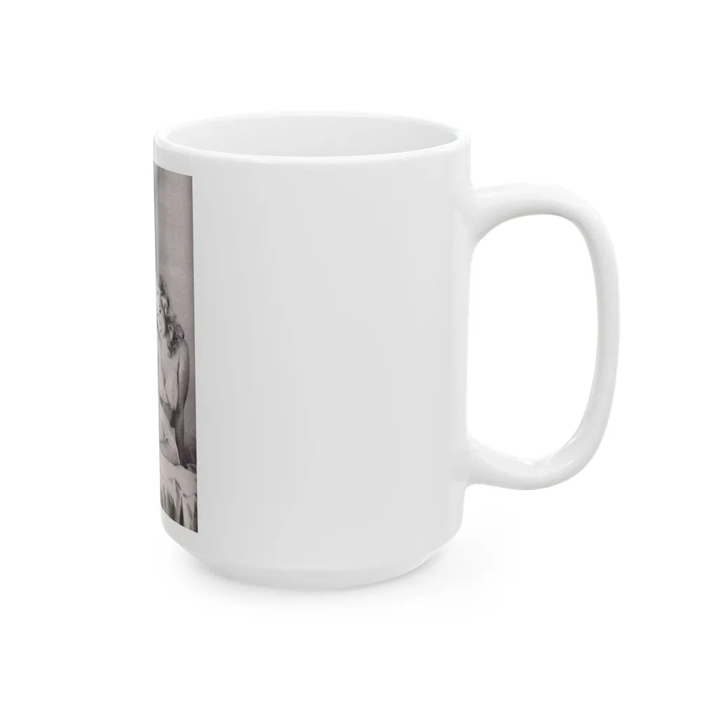 Julie Newmar #337 (Vintage Female Icon) White Coffee Mug-Go Mug Yourself