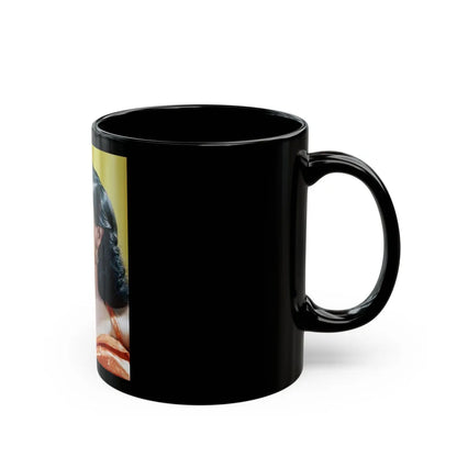 Jane Russell #169 (Vintage Female Icon) Black Coffee Mug-Go Mug Yourself