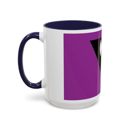 Labrys Lesbian Pride Flag - Accent Coffee Mug-Go Mug Yourself