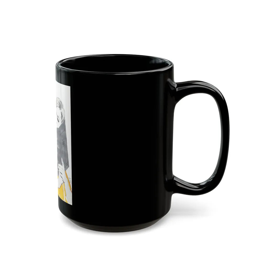 Dear Mr. Calder, Woman's Day, November 1960 - Black Coffee Mug-Go Mug Yourself