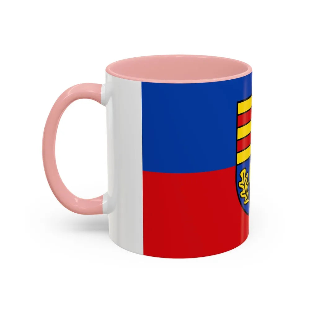 Flag of Ammerland Germany - Accent Coffee Mug-Go Mug Yourself