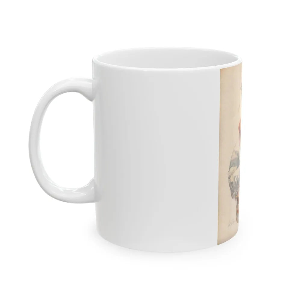 Esquire P08 Mar - White Coffee Mug-Go Mug Yourself