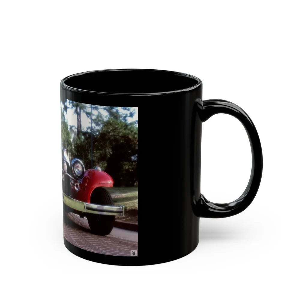 Terry Moore #418 - Unreleased Aug. '84 Playboy Photo from shoot non nude (Vintage Female Icon) Black Coffee Mug-Go Mug Yourself