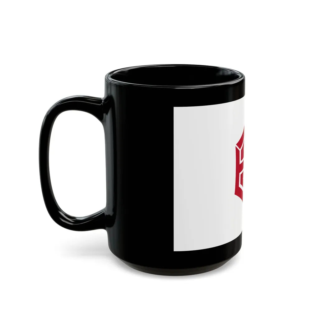 Flag of Kochi Kochi Japan - Black Coffee Mug-Go Mug Yourself