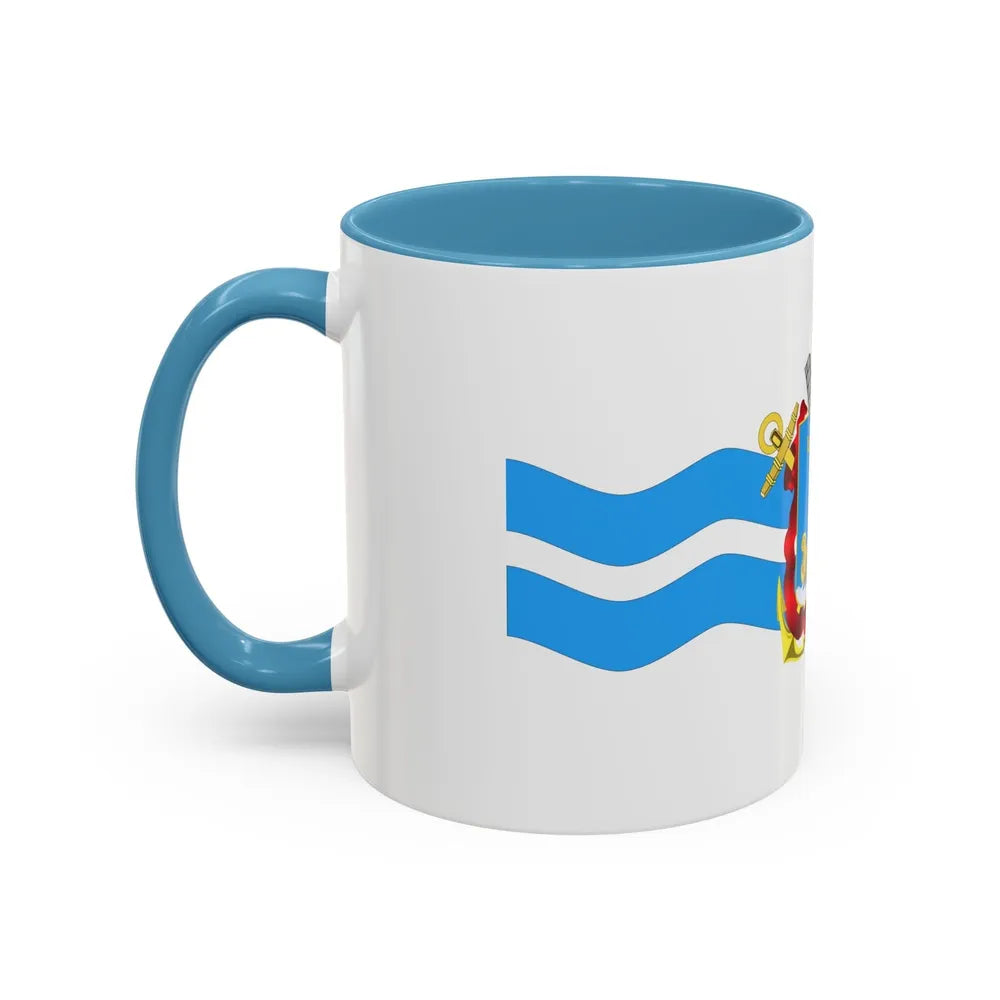 Flag of Mykolaiv Ukraine - Accent Coffee Mug-Go Mug Yourself