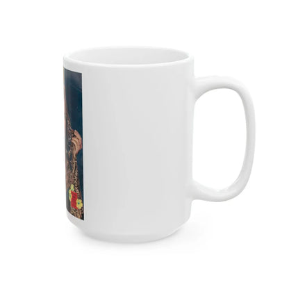 Terry Moore #713 - Mag. Cover (Vintage Female Icon) White Coffee Mug-Go Mug Yourself