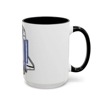 STS 80 (NASA) Accent Coffee Mug-Go Mug Yourself