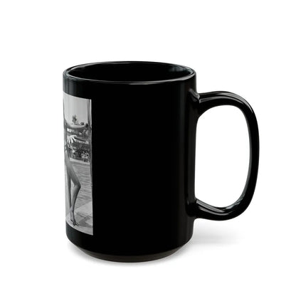 Jayne Mansfield #248 (Vintage Female Icon) Black Coffee Mug-Go Mug Yourself