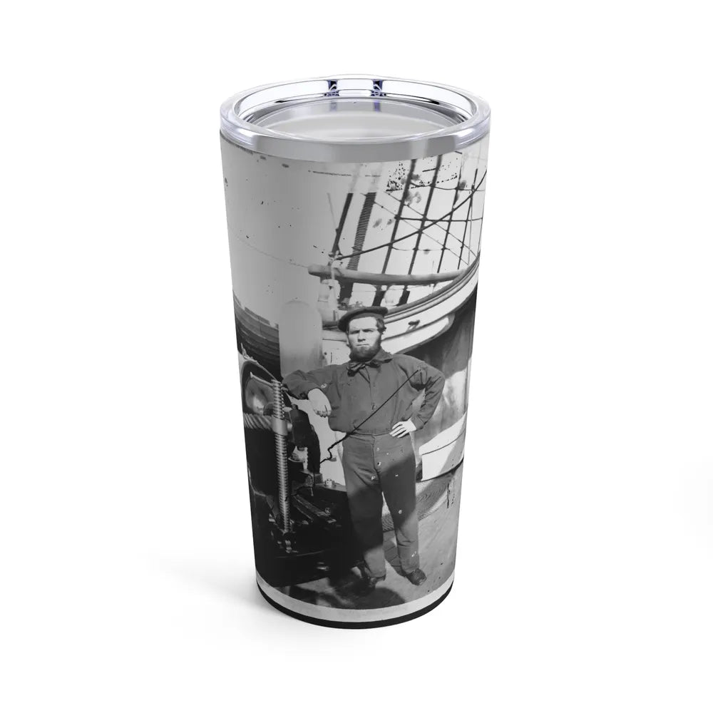 Unidentified Sailor On U.S.S. New Hampshire (U.S. Civil War) Tumbler 20oz-20oz-Go Mug Yourself