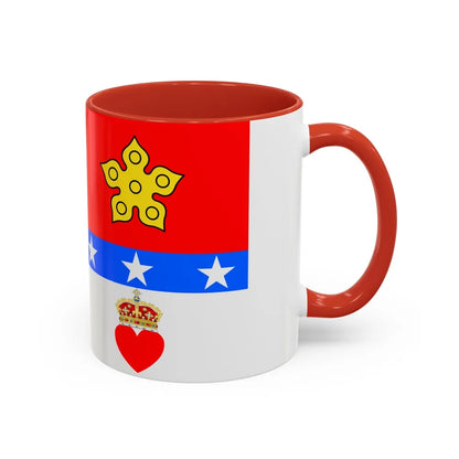 Flag of Angus UK - Accent Coffee Mug-Go Mug Yourself