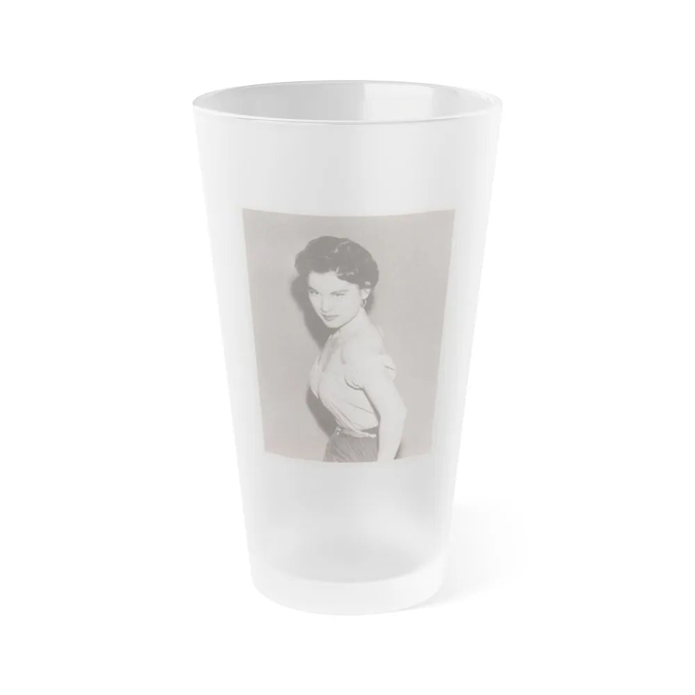 Lisa Montell #33 (Vintage Female Icon) Frosted Pint 16oz-16oz-Frosted-Go Mug Yourself