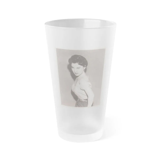 Lisa Montell #33 (Vintage Female Icon) Frosted Pint 16oz-16oz-Frosted-Go Mug Yourself