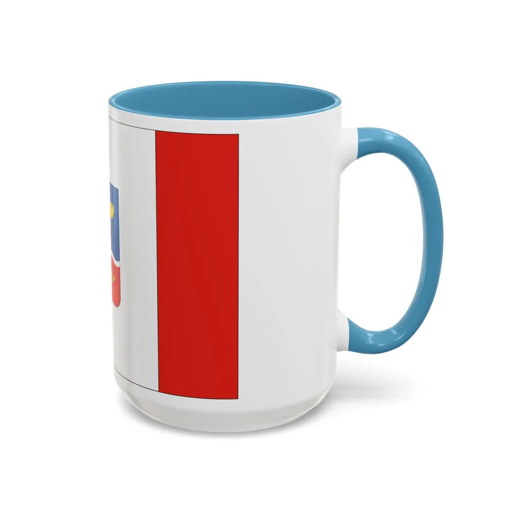 Flag of Simferopol Ukraine - Accent Coffee Mug-Go Mug Yourself