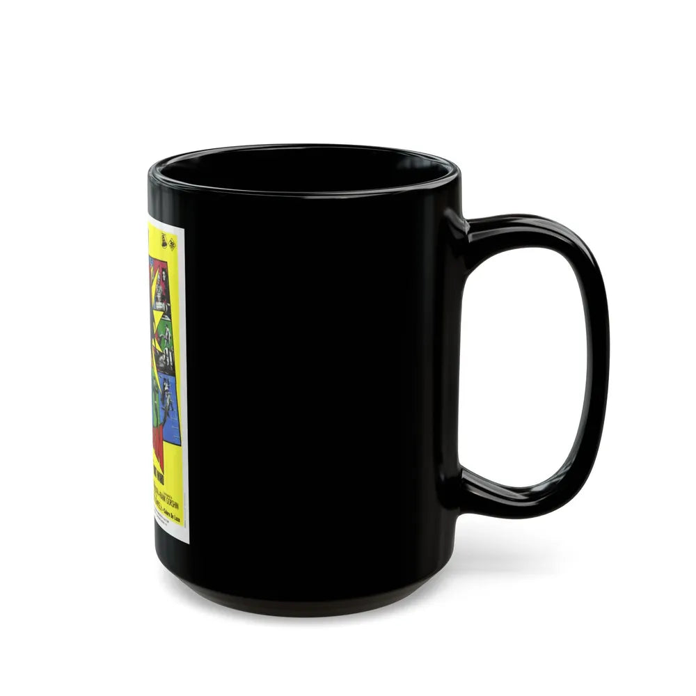 BATMAN (ADAM WEST 3) 1966 Movie Poster - Black Coffee Mug-Go Mug Yourself