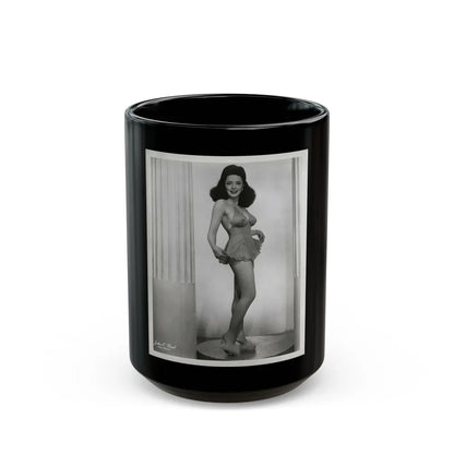 Evelyn West #01 (Vintage Female Icon) Black Coffee Mug-15oz-Go Mug Yourself