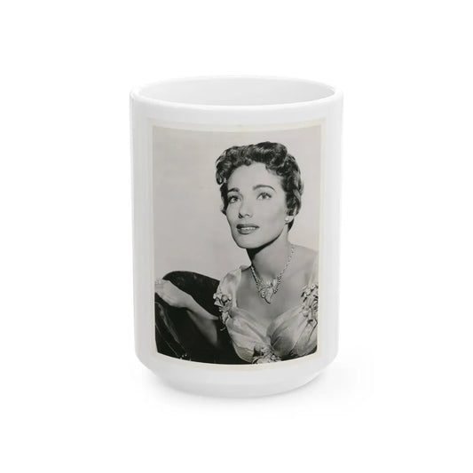 Julia Adams #206 (Vintage Female Icon) White Coffee Mug-15oz-Go Mug Yourself