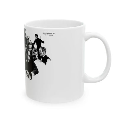 Ghost In The Wind, Liberty magazine, October 31, 1936 - White Coffee Mug-Go Mug Yourself